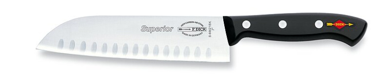 Superior Сантоку Кулленшлифф 18 см