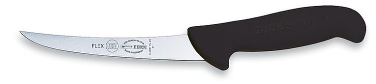 Нож для обвалки ErgoGrip, гибкий, 15 см, черный