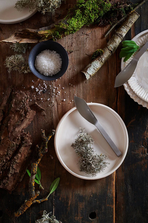 PURE METAL Набор ножей для стейка и столовых ножей AJAX, 4 предмета