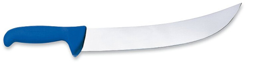 Нож мясника ErgoGrip 30 см, изогнутый, синий