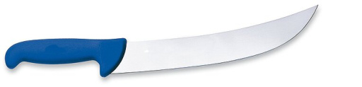 Нож мясника ErgoGrip 26 см, изогнутый, узкий, синий