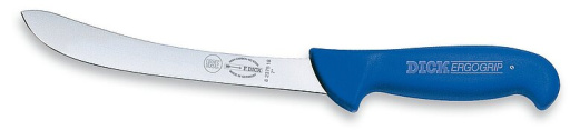 Нож мясника ErgoGrip 18 см, узкий, синий
