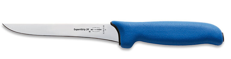 Нож для обвалки ExpertGrip 2K, жесткий, 15 см, синий