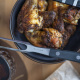 Вилка для мяса кованая 18 см