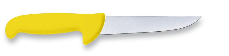 Нож для убоя ErgoGrip 15 см, желтый